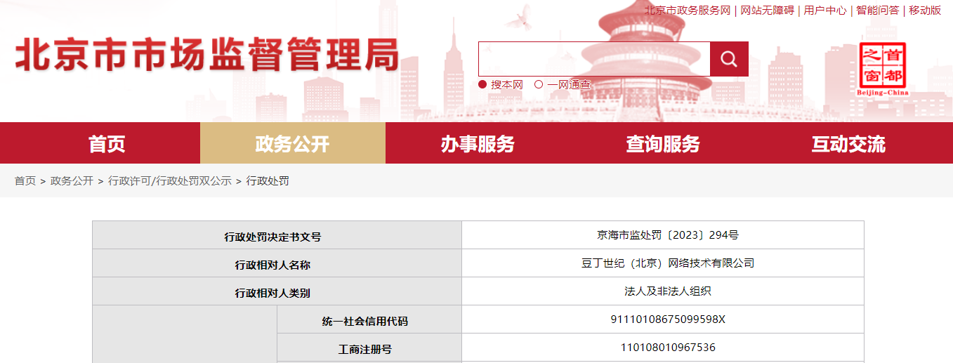 豆丁文档广告擅用倪萍等女性形象被罚9万元